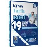 2026 KPSS Börü Tarih Tamamı Çözümlü 19 Deneme Sınavı