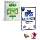 2026 KPSS Coğrafya Deneme ve Soru Bankası seti Tekrar Akademi ve Bigelio Yayıncılık