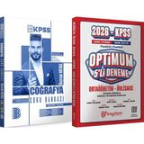 2026 Kpss Coğrafya Tamamı Çözümlü Soru Bankası - Optimum 5 Deneme