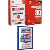 2026 Kpss Ezberbozan Matematik Soru 30 Deneme - Ortaöğretim Ön Lisans Tek Kitap Soru