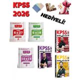 2026 KPSS Genel Kültür Çözümlü Soru Bankası ve Deneme Seti 6 Kitap Bigelio ve Yargı Yayınları