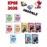 2026 KPSS Genel Kültür Genel Yetenek Çözümlü Soru Bankası ve Deneme Seti 10 Kitap Bigelio ve Yargı Y