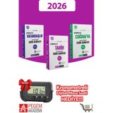 2026 Kpss Genel Kültür Genel Yetenek Vatandaşlık-Tarih-Coğrafya Soru Bankası Seti Hediyeli!