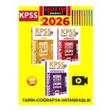 2026 Kpss Genel Kültür Tarih-Coğrafya-Vatandaşlık 10 Yıl Konu Konu Çıkmış Sorular Seti (3 Kitap)