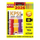 2026 Kpss Genel Kültür Tarih-Coğrafya-Vatandaşlık 2016-2026 Konu Konu Tamamı Çözümlü Çıkmış Sorular