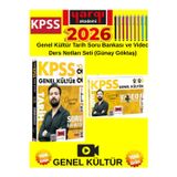 2026 Kpss Genel Kültür Tarih Soru Bankası Ve Video Ders Notları Seti (Günay Göktaş)+Tablet Kalem