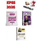 2026 KPSS Genel Kültür Vatandaşlık Soru Bankası ve Deneme Muhteşem Set 3 Kitap Bigelio + Hoca Kafası