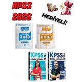 2026 KPSS Genel Yetenek Çözümlü Soru Bankası ve Deneme Seti 4 Kitap Bigelio ve Yargı Yayınları