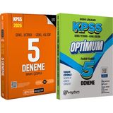 2026 Kpss Genel Yetenek Genel Kültür Çözümlü 5 Deneme - Lisans Optimum 5 Deneme
