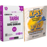 2026 Kpss Genel Yetenek Genel Kültür Ezberbozan Tarih Video Çözümlü Soru Bankası + 3 Deneme Hediye