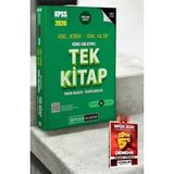 2026 Kpss Genel Yetenek Genel Kültür Konu Anlatımlı Tek Kitap ve Kpss Deneme Hediye