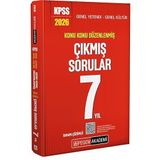 2026 KPSS Genel Yetenek Genel Kültür Konu Konu Düzenlenmiş Tamamı Çözümlü Çıkmış Sorular 7 Yıl