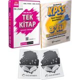 2026 Kpss Genel Yetenek Genel Kültür Ön Lisans Konu Anlatımlı Tek Kitap - 3 Deneme Hediye
