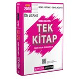 2026 KPSS Genel Yetenek Genel Kültür Ön Lisans Konu Anlatımlı Tek Kitap 9786256652347 Pegem Akademi Yayıncılık