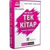 2026 KPSS Genel Yetenek Genel Kültür Ön Lisans Konu Anlatımlı Tek Kitap