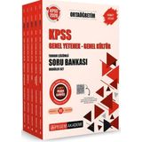 2026 KPSS Genel Yetenek Genel Kültür Ortaöğretim Tamamı Çözümlü Soru Bankası Modüler Set Pegem Akade