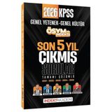 2026 KPSS Genel Yetenek Genel Kültür ÖSYM nin İndeksi Çıkmış Sorular Son 5 Yıl Çözümlü
