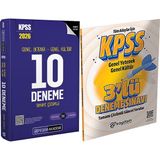 2026 Kpss Genel Yetenek Genel Kültür Tamamı Çözümlü 10 Deneme + 3 Deneme Hediye