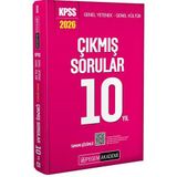 2026 KPSS Genel Yetenek Genel Kültür Tamamı Çözümlü Çıkmış Sorular 10 Yıl