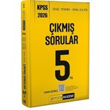 2026 KPSS Genel Yetenek Genel Kültür Tamamı Çözümlü Çıkmış Sorular 5 Yıl