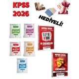 2026 KPSS Genel Yetenek Genel Kültür Tüm Dersler 44 Deneme Seti Bigelio ve Yediiklim Yayınları