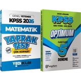 2026 Kpss Genel Yetenek Matematik Çek Kopart Yaprak Test + Lisans Optimum 5 Deneme