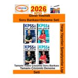 2026 Kpss Genel Yetenek Matematik-Türkçe Video Çözümlü Soru Bankası+Deneme Seti