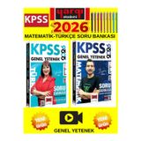 2026 Kpss Genel Yetenek Türkçe-Matematik Tamamı Çözümlü Soru Bankası Seti (2 Kitap)+Kalem
