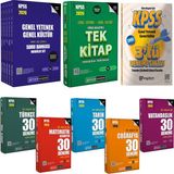 2026 KPSS GYGK Çözümlü Soru Bankası 5 Kitap-Konu Anlatımlı Tek Kitap-Tüm Dersler 30 Deneme-Çözümlü 3 Deneme Hediye - 9545782427364