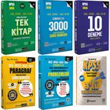 2026 KPSS GYGK Konu Anlatımlı Tek Kitap-Ezberbozan 3000 Soru Bankası-Çözümlü 10 Deneme-Akıl Yürütme(Sözel Sayısal Yetenek)-Paragraf-Çözümlü 3 Deneme Hediye - 9545782427161
