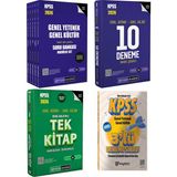2026 Kpss Gygk Konu Anlatımlı Tek Kitap-Tamamı Çözümlü Soru Bankası 5 Kitap-Çözümlü 10 Deneme-Çözümlü 3 Deneme Hediye - 9545782427378