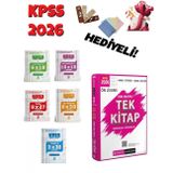 2026 KPSS GYGK Ön Lisans Konu Anlatımlı Tek Kitap ve Deneme Seti 6 Kitap Bigelio ve Pegem Yayıncılık