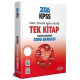 2026 Kpss Gygk Tek Kitap Soru Bankası Data Yayınları