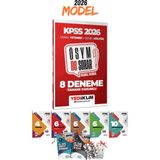 2026 Kpss Gygk Yediiklim Yayınları Ösym Ne Sorar? 8 Deneme ve 7li Branş Deneme Seti