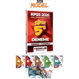 2026 Kpss Gygk Yediiklim Yayınları Süper 5 Deneme ve 7li Branş Deneme Seti Toplam 43 Deneme