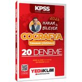 2026 KPSS Hakan Bileyen ile Coğrafya Tamamı Çözümlü 20 Deneme TX275F88BA164299 Yediiklim Yayınları