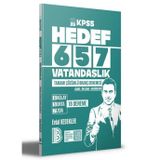2026 KPSS HEDEF 657 Vatandaşlık Tamamı Çözümlü 18 Branş Denemesi