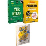 2026 Kpss Konu Anlatımlı Tek Kitap - Ags-Kpss-Ales-Dgs Ezberbozan Paragraf Tamamı Video Çözümlü Soru Bankası + 3 Deneme Hediye
