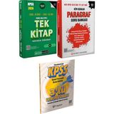 2026 Kpss Konu Anlatımlı Tek Kitap - Kim Korkar Paragraf Soru Bankası Ags Kpss Ales Dgs Tyt Ayt Msü + 3 Deneme Hediye