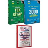 2026 Kpss Konu Tek Kitap Ezberbozan 3000 Soru - Optimum 5 Deneme