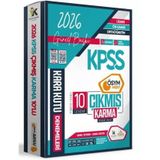 2026 KPSS Lisans Genel Kültür Genel Yetenek ÖSYM Çıkmış Karma Karakutu 10lu Deneme Dijital Çözümlü