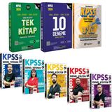 2026 Kpss Lisans Karma Set(Tüm Dersler Konu Anlatımı-Çözümlü 10 Deneme-Çözümlü Soru Bankası) - 6012025002518