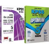 2026 Kpss Lise Ön Lisans 5 Deneme + Lisans Optimum 5 Deneme