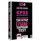2026 Kpss Lise Ön Lisans Efsane Yaprak Test Yargı Yayınları