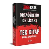 2026 Kpss Lise Ön Lisans Genel Kültür Genel Yetenek Tek Kitap Konu Data Yayınları
