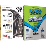 2026 Kpss Lise-Ön Lisans Genel Kültür Tarih Çek Kopart Yaprak Test + Lisans Optimum 5 Deneme