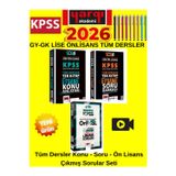 2026 Kpss Lise Ön Lisans Gk-Gy Tüm Dersler Konu - Soru - Lise Ortaöğretim Çıkmış Sorular Seti+Kalem
