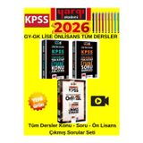 2026 Kpss Lise Ön Lisans Gk-Gy Tüm Dersler Konu - Soru - Ön Lisans Çıkmış Sorular Seti+Kalem