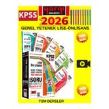 2026 Kpss Lise Ön Lisans Gk - Gy Tüm Dersler Tamamı Çözümlü Modüler Soru Bankası Seti (5 Kitap)