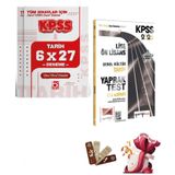 2026 KPSS Lise Ön Lisans Tarih Yaprak Test ve Deneme Seti Yargı ve Bigelio Yayıncılık